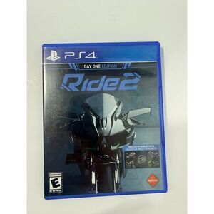 Ride 2 Video Game PS4 Blue Good Day One Edition Motorcycle Racing Milestone